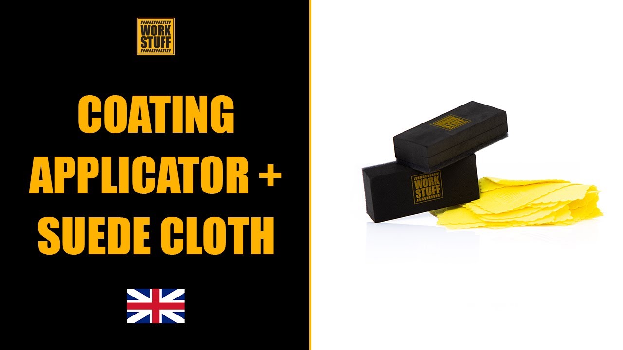 WORK STUFF Coating Applicator+Suede Cloth ENG