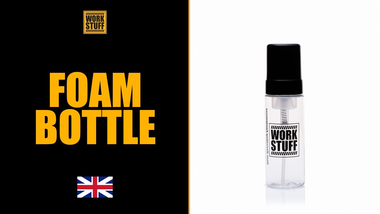 WORK STUFF Пенопластовая бутылка ENG
