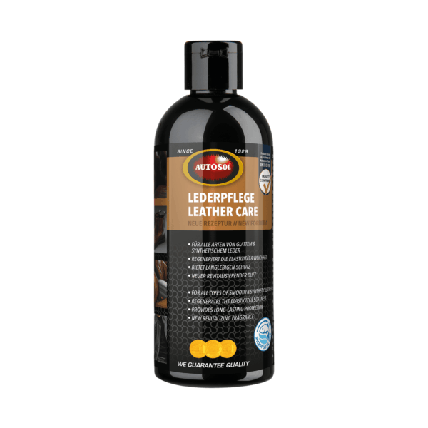 Produktfoto-11-007700-Lederpflege-Flasche_250ml-Shop AUTOSOL Кондиционер для ухода за кожей 250 мл | Глубокая защита и мягкость кожи