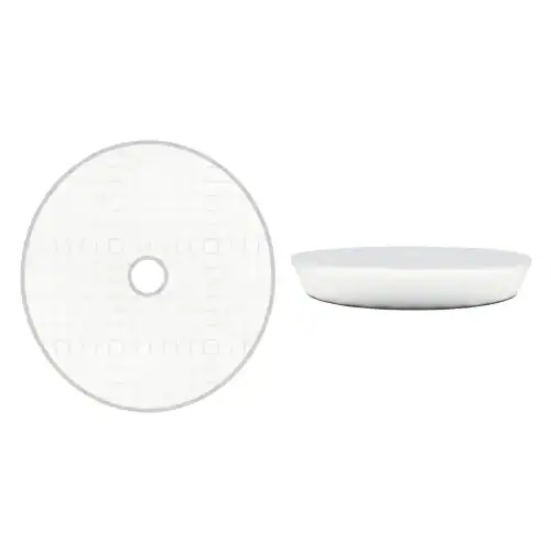 3D Pad Spider-ის თეთრი ჭრის 140მმ-იანი პოლირების საფენი, ზედა და გვერდითი ხედი