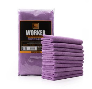Полотенце из микрофибры «Worker», фиолетовое